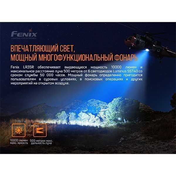 Фото - Фонарь Fenix LR35R
